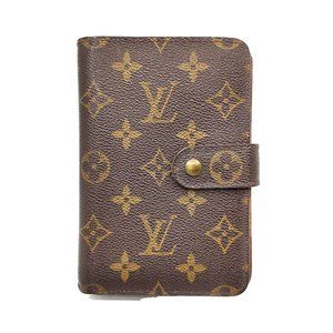 312121NN Authentic Louis Vuitton Wallet Brown Monogram